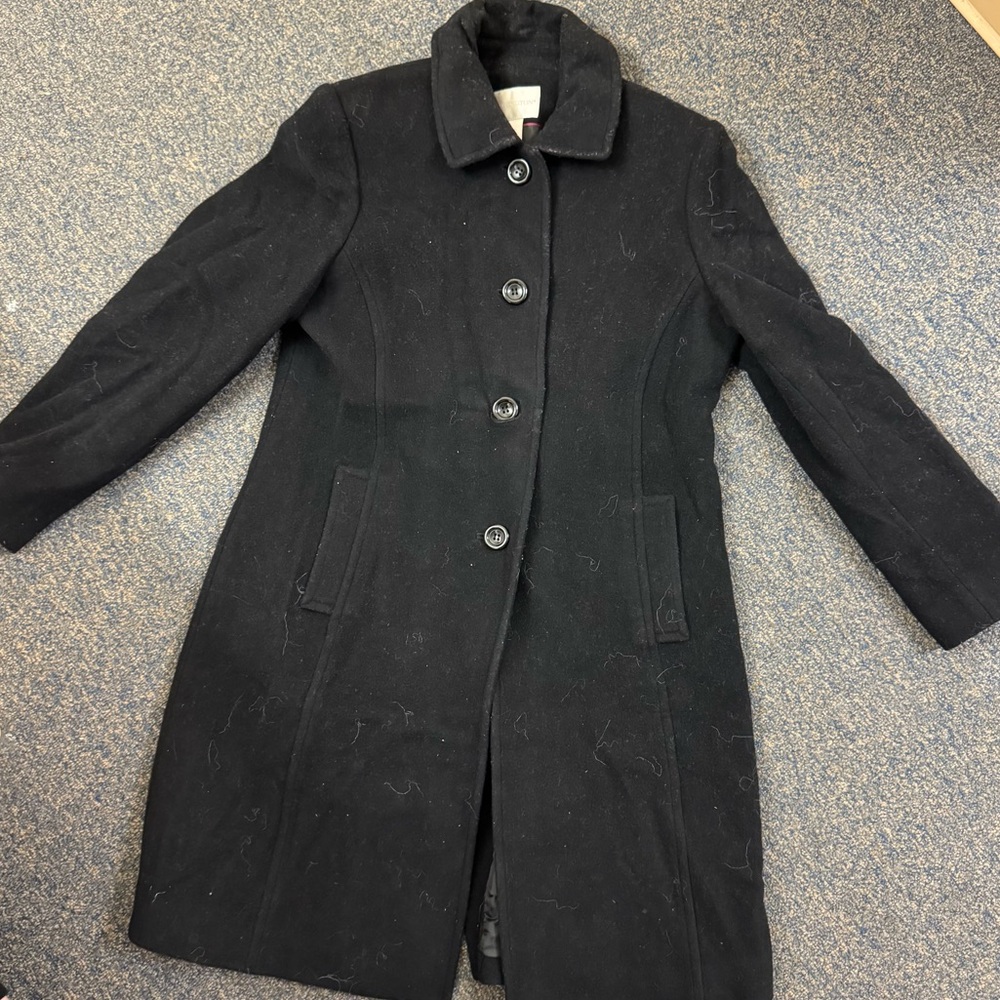 Worthington Black Trench Coat